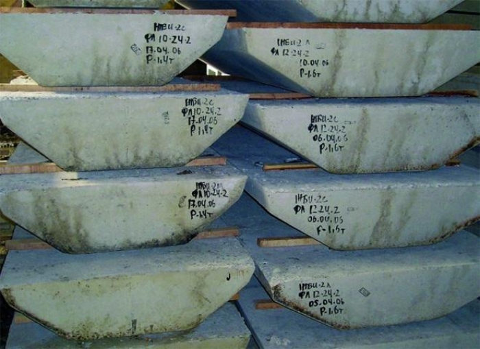 Плиты со склада west beton